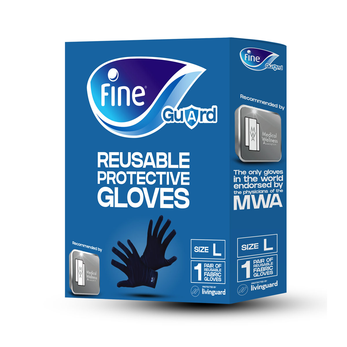 Rękawiczki Fine Guard Gloves - pudełko